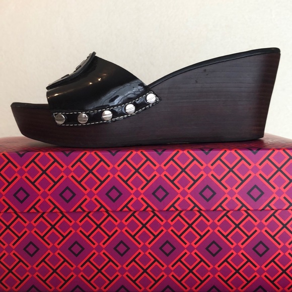 Tory Burch Patti Wedge Slide - Picture 5 of 14